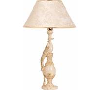 Настольный светильник BOGACHO Павлин бежевого цвета СБ-75/АС/Каледония айвори