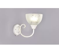 Бра РОССВЕТ 1х60ВтхE27 РС20915 WT+FG/1W