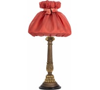 Настольный светильник BOGACHO Колонна испанская бронзового цвета СБ-9/Б/Мадлен роза
