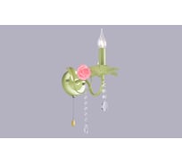 Бра РОССВЕТ 1х60ВтхE14 РС21052 GN/1W