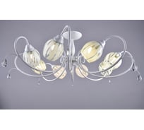 Потолочная люстра РОССВЕТ 8*40Вт*E27 РС21519 WT/8C