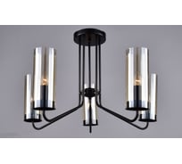 Потолочная люстра РОССВЕТ 5*60Вт*E27 РС21139 BK/5C