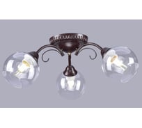 Потолочная люстра РОССВЕТ 3*60Вт*E27 РС21930 BRN/3C
