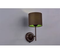 Бра РОССВЕТ 1х60ВтхE27 РС21118 BRN+FG/1W
