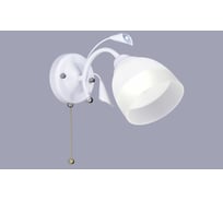 Бра РОССВЕТ 1х60ВтхE27 РС21545 WT+CR/1W