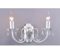 Бра РОССВЕТ 2х60ВтхE14 РС21619 WT/2W