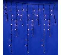 Светодиодная гирлянда с эффектом мерцания Uniel Бахрома ULD-B4806-176/TBK WARM WHITE, IP67 UL-00005281