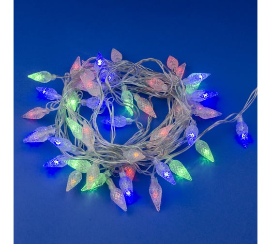 Светодиодная гирлянда Uniel Шишки-1 ULD-S0500-050/DTA MULTI, IP20, PINE CONES-1 UL-00007194