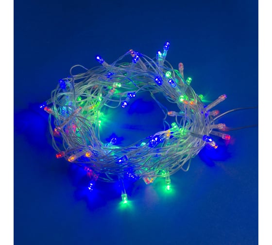 Светодиодная гирлянда Uniel ULD-S1000-090/STA MULTI, IP20 UL-00007179