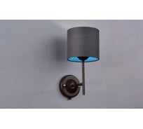 Бра РОССВЕТ 1х60ВтхE27 РС21117 BRN+FG/1W