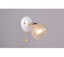 Бра РОССВЕТ 1х60ВтхE27 РС19471 WT+FG/1W