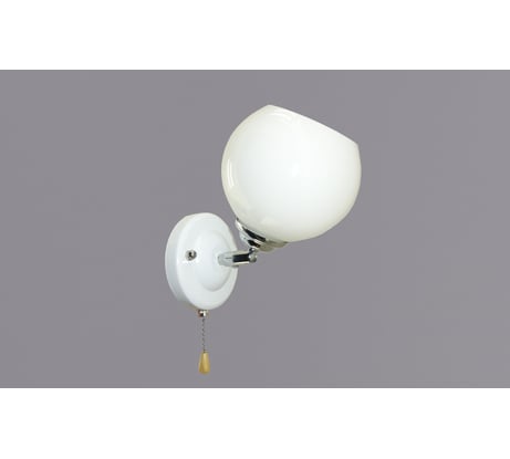 Бра РОССВЕТ 1х40ВтхE27 РС16436 WT+CR/1W