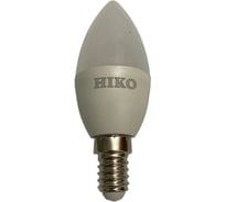 Светодиодная лампа HIKO C37, 7W, 4000K, E14, свеча, QH06 600110758
