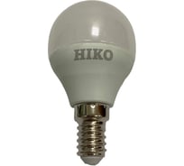 Светодиодная лампа HIKO G45, 5W, 4000K, E14, шарик 600110755