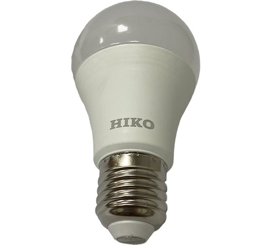 Светодиодная лампа HIKO А60, 12W, 3000K, E27, груша 600170574