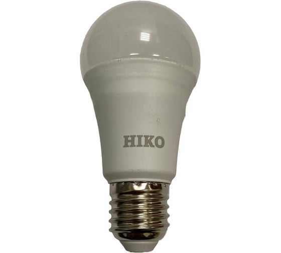 Светодиодная лампа HIKO G65/A60, 15W, 4000K, E27, QH12, груша 600150095