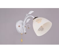 Бра РОССВЕТ 1х60ВтхE27 РС20001 WT+FG/1W