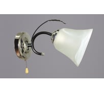 Бра РОССВЕТ 1х60ВтхE27 РС20785 BK+CR/1W