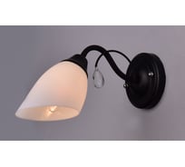 Бра РОССВЕТ 1х20ВтхE14 РС21090 BK/1W