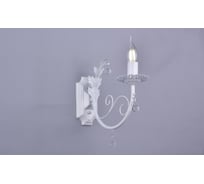 Бра РОССВЕТ 1х60ВтхE14 РС20786 WT/1W