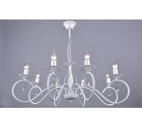 Подвесная люстра РОССВЕТ 8*60Вт*E14 РС20930 WT/8P
