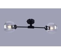 Бра РОССВЕТ 2х60ВтхE27 РС21604 BK/2W
