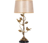 Настольный светильник BOGACHO Терра Spring бронзового цвета СБ-189/Б/Тюссо жемчуг