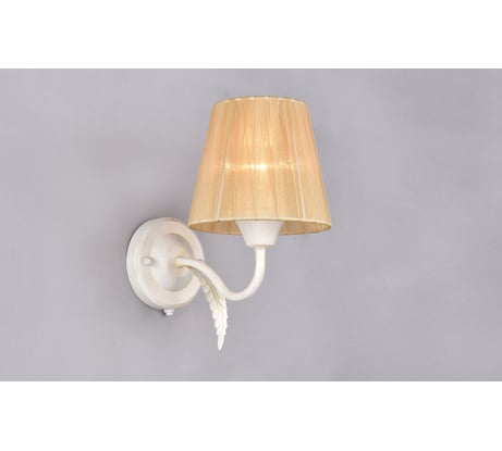 Бра РОССВЕТ 1х60ВтхE27 РС20909 WT+FG/1W