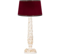 Настольный светильник BOGACHO Лето бежевого цвета СБ-183/АС/Конфети рубивайн