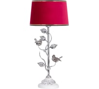 Настольный светильник BOGACHO Терра Spring белого цвета СБ-189/Бел/Тюссо амарант