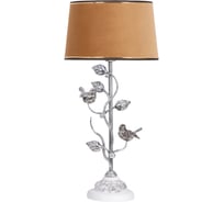 Настольный светильник BOGACHO Терра Spring белого цвета СБ-189/Бел/Тюссо поталь1