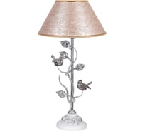 Настольный светильник BOGACHO Терра Spring белого цвета СБ-189/Белый/Глоси/Жемчуг