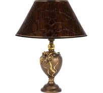Настольный светильник BOGACHO Флер Де Лис бронзового цвета СБ-180/Б/Глоси/Золото