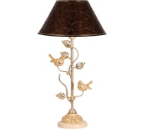 Настольный светильник BOGACHO Терра Spring кремового цвета СБ-189/АС/Глоси/Золото