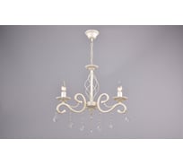 Люстра подвесная РОССВЕТ 3х60ВтхE14 РС21009 WT+FG/3P