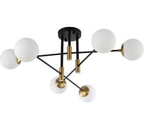 Потолочная люстра Crystal lux FIDEL PL6 BLACK