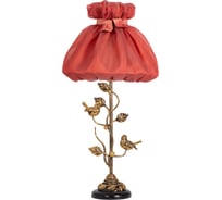 Настольный светильник BOGACHO Терра Spring бронзового цвета СБ-189/Б/Мадлен роза