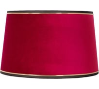 Абажур BOGACHO Тюссо красного цвета 34057/амарант