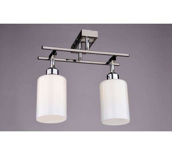 Потолочный светильник РОССВЕТ 2х60ВтхE27 РС16780 GM+CR/2C 1