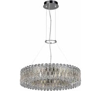 Подвесная люстра Crystal lux LIRICA SP10 D610 CHROME/GOLD-TRANSPARENT