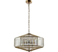 Подвесная люстра Crystal lux FIESTA SP5 BRASS/TRANSPARENTE