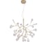Подвесная люстра Crystal lux EVITA SP36 GOLD/TRANSPARENT 1