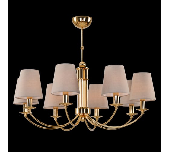 Подвесная люстра Crystal lux CAMILA SP8 GOLD