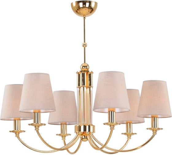 Подвесная люстра Crystal lux CAMILA SP6 GOLD