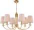 Подвесная люстра Crystal lux CAMILA SP6 GOLD 1