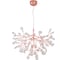 Подвесная люстра Crystal lux EVITA SP63 COPPER/TRANSPARENT 1