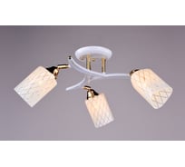 Люстра РОССВЕТ 3х60ВтхE27 РС17790 WT+FG/3C