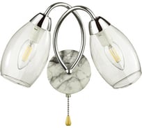 Бра с выключателем LUMION E14 2*40W ROMEO 5207/2W