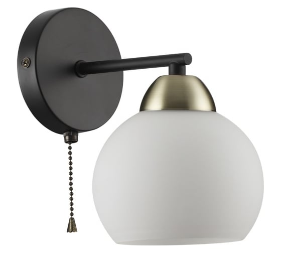 Бра с выключателем LUMION E27 40W ROWAN 4595/1W