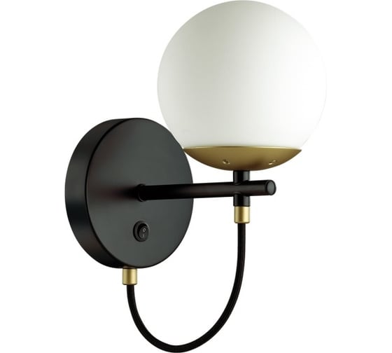 Бра с выключателем LUMION E27 60W RANDI 5212/1W